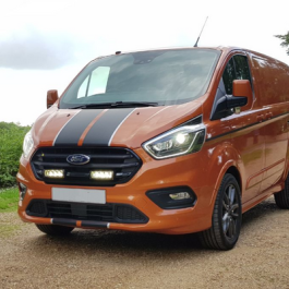 Lazer Lamps Ford Transit Custom (2018+) Triple-R 750 Grille Kit PN: GK-FTC-2018-G2